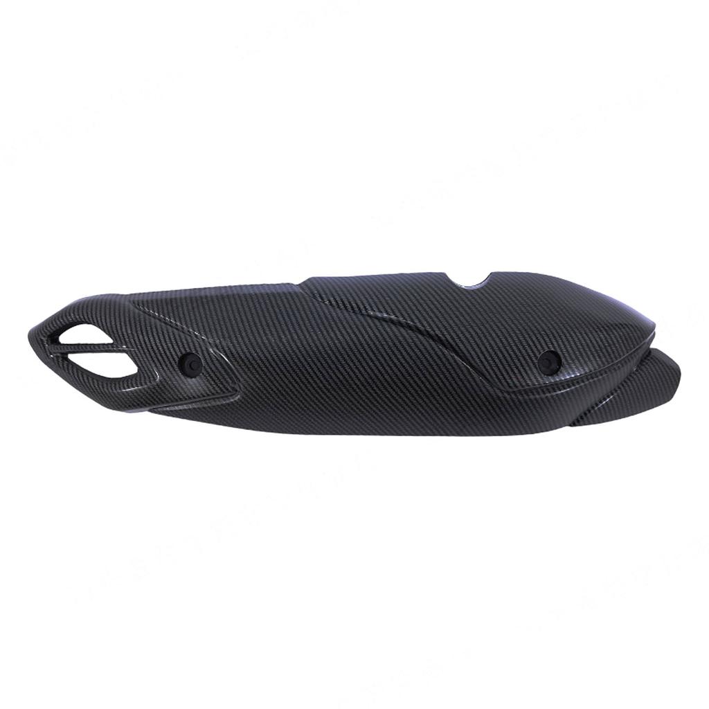 Quick Install Exhaust Guard for NMAX155 2025 Motorcycle Using ABS Material and Original Screws for Perfect