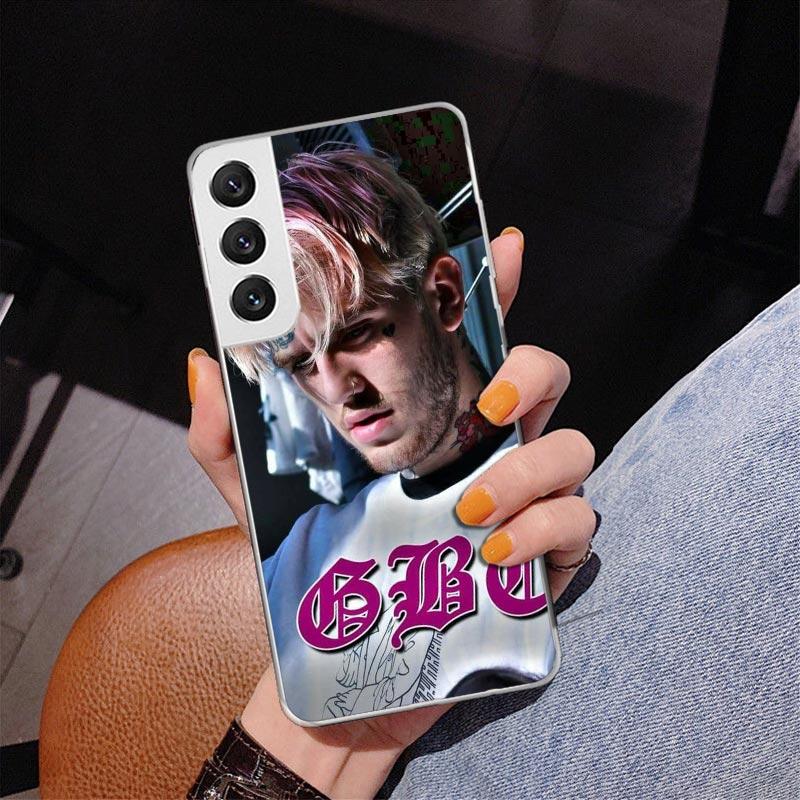 Lil Peep Singer Phnoe Case for Samsung Galaxy S26 S25 Edge S23 S24 Ultra S22 Plus S21 S20 FE Unique Cover Soft Coque Galaxy S25