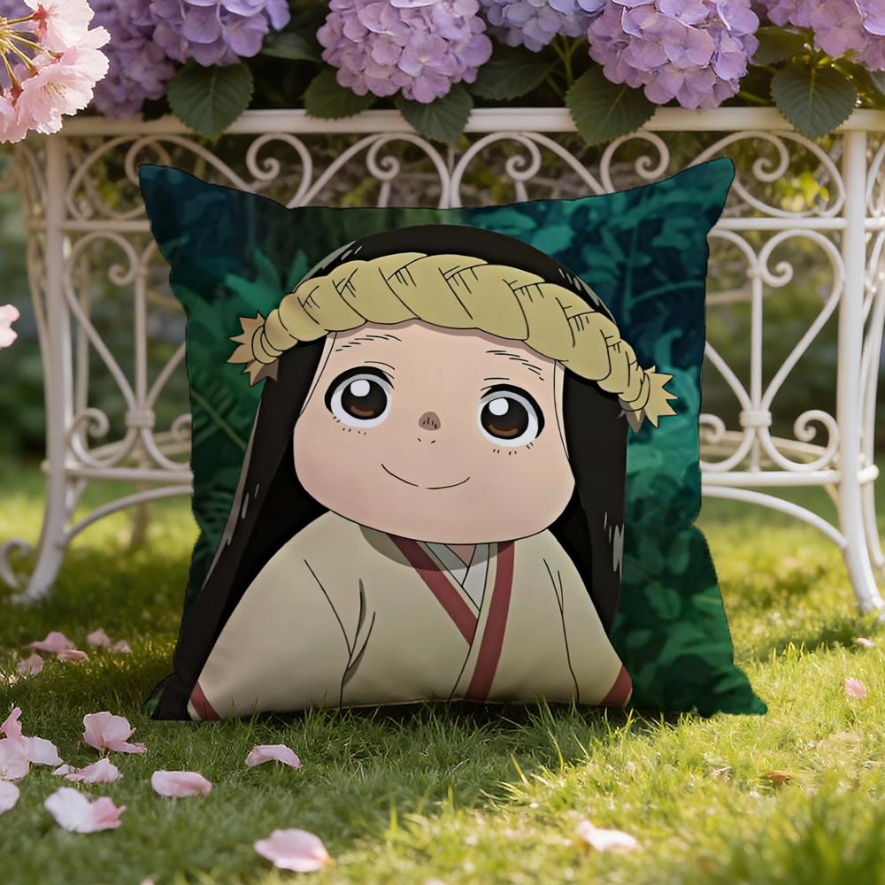 Anime T-To Your Eternity S-Season 3 Cushion Cover Home & Car Dual-Scene Pillow Cover: Reversible for Premium Comfort
