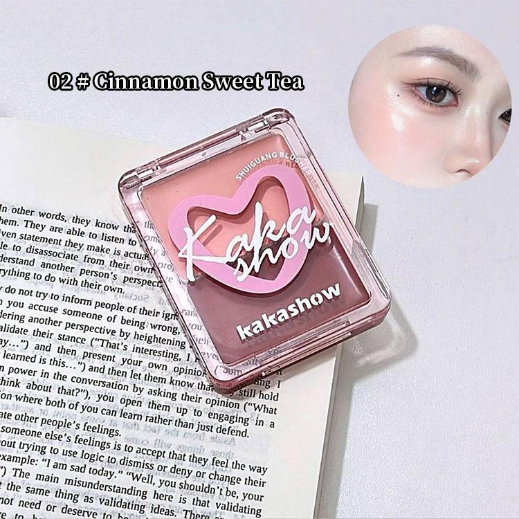 

Kakashow Dewy Cream Blush 10g Lightweight Natural Glow Longlasting Buildable Cheek Tint For All Skin Tones