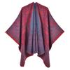 Ethnic Retro Paisley Travel Shawl: Thick European-American Fashion Cloak Scarf