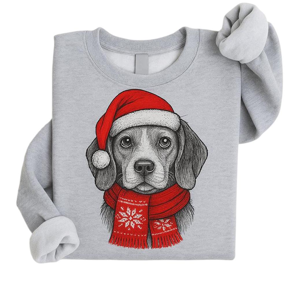 Christmas T-Shirts And Sweatshirts, Women'S Sweatshirts, Long-Sleeved Pullover Sweatshirts, Women'S Long-Sleeved Tops