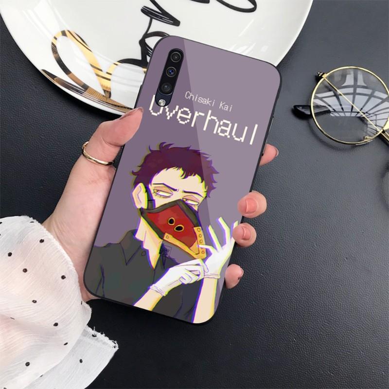 Kai Chisaki My Hero Academia Phone Case For Samung A32 A51 A52 NOTE 10 20 S10 S20 S21 S22 Pro Ultra Black PC Glass Phone Cover