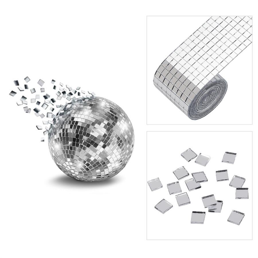 3 Roll Square Decal For Glass Mosaic Tiles Self Adhesive Wall Sticker Home Decor