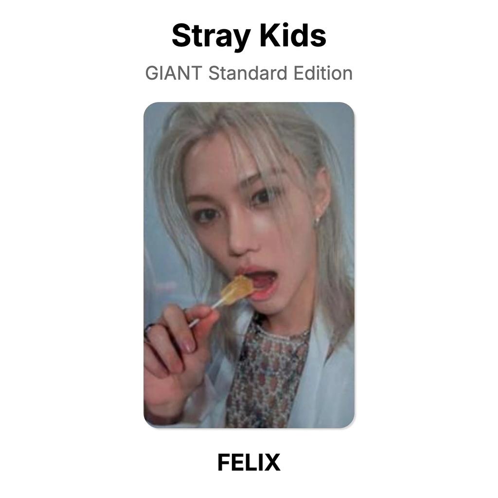 Stray Kids GIANT Standard Edition Official Photocard