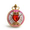 Cartoon Anime Sakura Taschenuhr Damen Quarzuhren Anhänger Zubehör