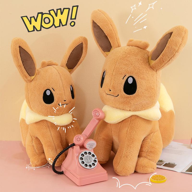 New Ibrahimovic Plush Toy Pokémon Cartoon Doll for Girls and Children Gift Mall