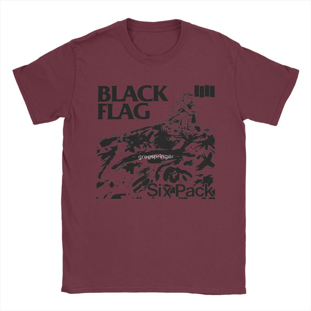 Black Flag Tour T Shirts for Men Women 100% Cotton Funny T-Shirts Crewneck  Tee Shirt Short Sleeve Clothing 4XL 5XL