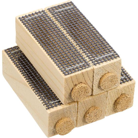 Happyyami Деревянные маточники собранные 5 шт. Маточная клетка Пчеловодство Пчеловодческие инструменты Маточный защитный клетка для разведения маток и разделения ульев