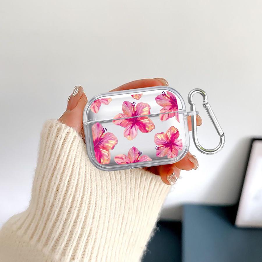 Beauty Floral Pattern Clear Earphone Cases Cover Case For Airpods Pro Pro3 3 1 4 2 Pro2