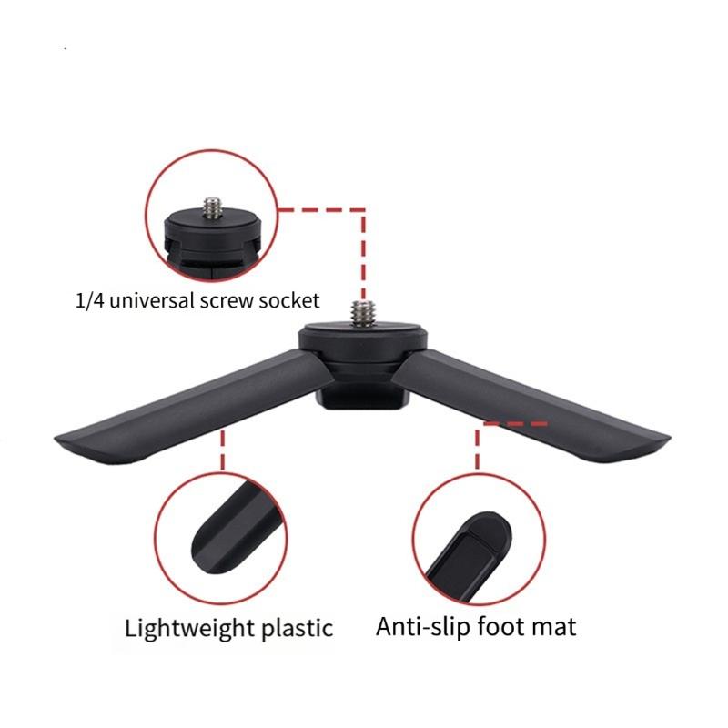 Mini Handheld Gimbals Stabilizers Tripods With 360 Rotations For Smartphone Tablet Action Camera Foldable Design