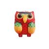 First Layer Cowhide Creative Keychain Owl Pendant Bag Pendant Colorful Owl Mini Keychain Pendant
