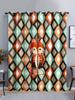 Curtain Cartoon Little Fox Children'S 3D Digital Printing Blackout Curtain Sunshade No Punching