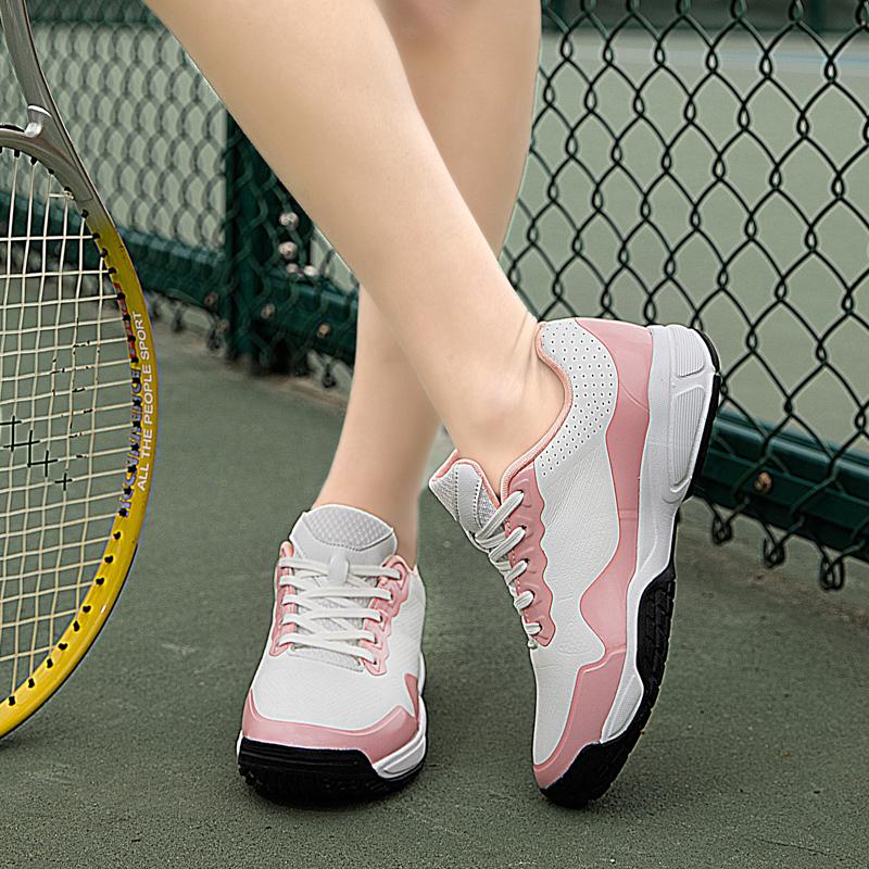 36-46 Couple Plus Size Shock-absorbing and Anti Slip Fashionable Sports and Leisure Shoes Badminton Shoes Tennis Shoes
