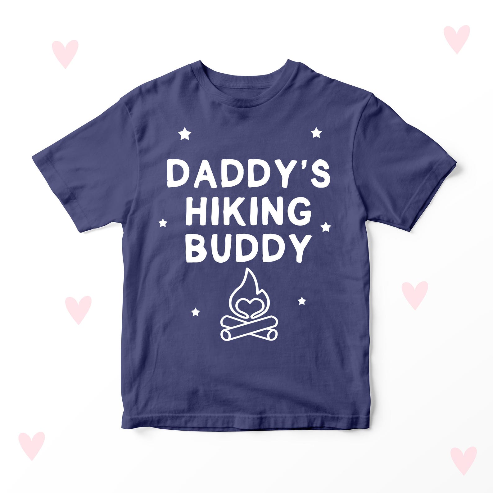 Daddy s Hiking Buddy T-Shirt: Personalized Kids Adventure Outfit 120