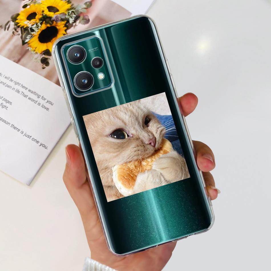 For Realme 9 Pro 5G Phone Case Realme 9Pro RMX3471 RMX3472 Elegant Printing Soft Silicone TPU Back Cover