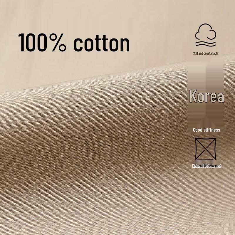 LESS 2025 Summer Cotton Short-Sleeve Dress