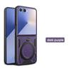 Armor Magnetic Car Holder Protective Cover For Samsung Galaxy Z Flip 7 FE Rotatable Adsorbable Bracket Ring Anti-Drop Flip Cover