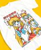 Summer 2026 Sailor Moon Doge Comic Wind Sweet Cool Theme 100 Cotton Printed Loose Tshirt Male and Female Parentchild Top