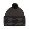 Knit Cap Hat Ski Moss [Spider] Women's (with Pom-Pom) [38E555312 / HOUNDSTOOTH] WMS_Winter O/S