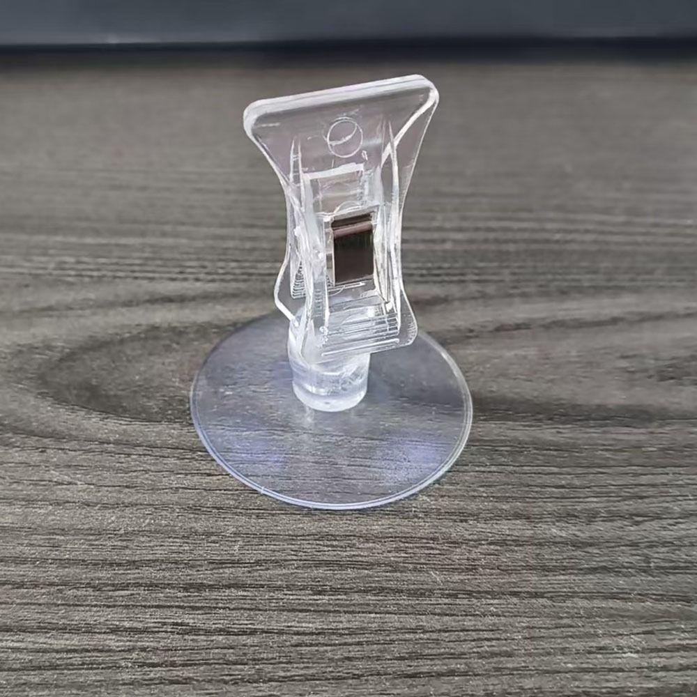 10Pcs 360° Rotatable Suction Cup Clip Multifunctional Retail Sign Clip Price Tag Holder Kitchen Use