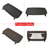 Car Seat Back Panel Leather Backrest Storage Pocket Cover Accessory Replacement Black For Bmw X5 X6 F15 F16 2014-