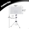 Music Sheet Stand Adjustable Height Portable Anti Slip Simple Setup Book Holder Foldable for