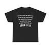John 3:16 RETRO Distressed I Am The Lord Jesus ON the cross Christ Bible Verse God Religion T shirt - Christian Faith Shirt - Bible Shirt -