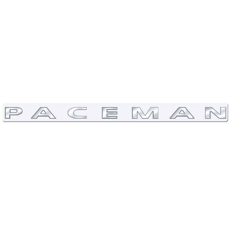 Kovový Zadní Znak Emblem Pro MINI Cooper Paceman Chromované Písmeno Logo Lesklá Černá Doplňky Samolepka
