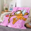 1Pc Garfield'S Hug Adventure Blanket For Couch Bed Plush Cozy Fuzzy Blanket Super Soft Warm Blankets For Fall And Winter 091873