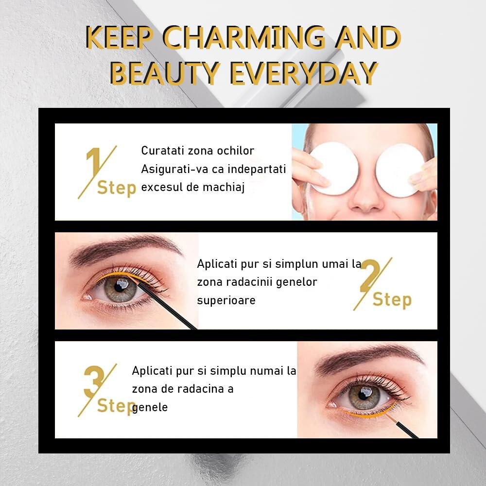 Eyelash Growth Serum 10ml – Thicker, Longer, Natural Curling, Non-Irritating, Suitable for All