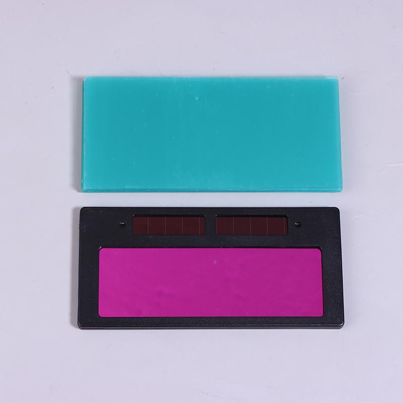 Solar Auto-Abdunkelnde Schweißlinse Schweißbrille Solarbetriebene Schweißhelm-Schutzbrille Schweißhelm Maske Zubehör