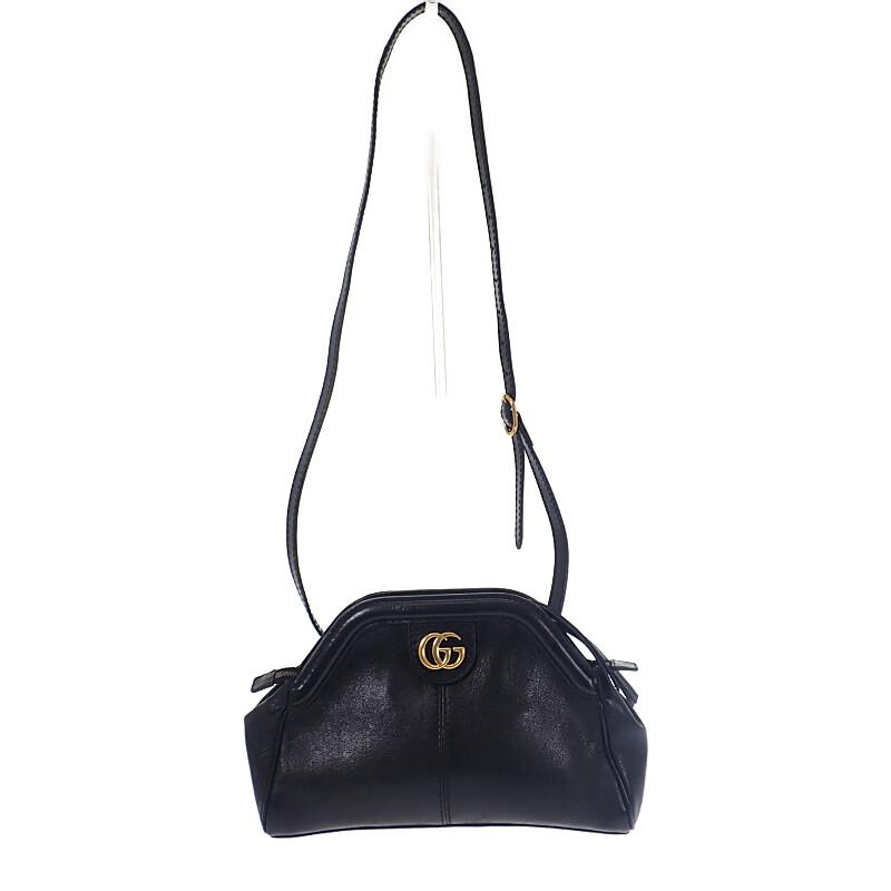 GUCCI  524620 Shoulder Bag black Calfskin Women