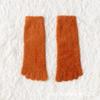 Women's Mid-Calf Fleece-Lined Five-Toe Divide Socks - Thick, Warm Imitation Mink Velvet for Winter