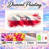 Polen Diamantmalerei Set 5D Vollbohrer DIY Diamantmosaik Wandkunst Heimdekoration