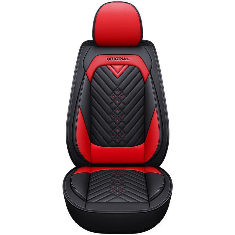 Universal Leather Car Seat Covers & Cushions for All Seasons - Compatible with Skoda Rapid