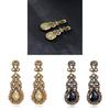 Danbi Huabi Water Drop Earrings With Cubic Zirconia For Women Fashion Accessory