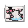 Fashion Colorful Y2K Animal Series Cat Dog Italian Charm Beads Fit 9MM Stainless Steel Bracelets Gifts Women Jewelry DIY Making