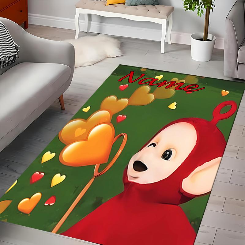 Custom personalization Teletubbies Area Rug - Perfect For Kitchen, Bathroom,Laundry Room Decor Large Size Available,Gift All Seasons