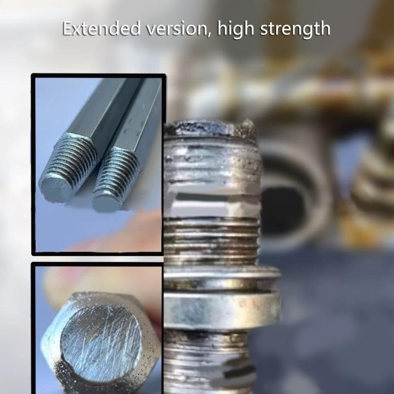 Broken Sparks Plug Extractor Tool High Strength Reverse Flute Taper Design Double Ended 6-10mm 4.5-9mm For Sparks Plug Removal