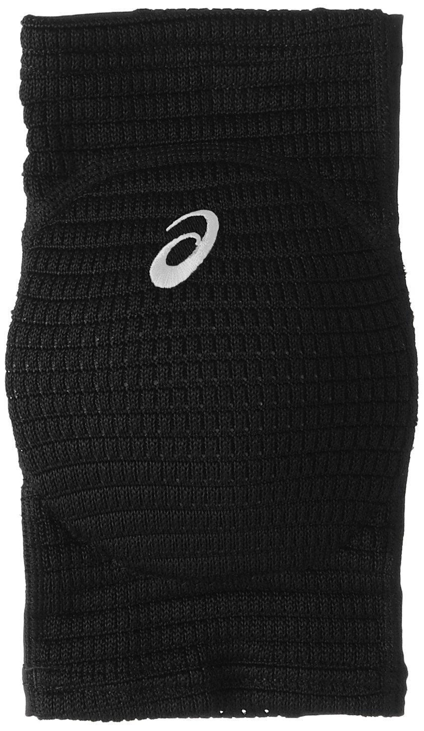 

ASICS VB Knee Pad Volleyball Size L Size (Mesh) Supporter, 1-Pack, XWP076, Unisex, Black/White, (Japan L)