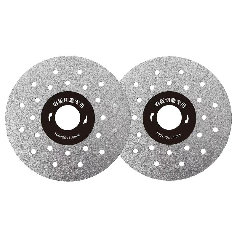 Roată de tăiat granit de 4" Lame de șlefuit granit de 100 mm pentru teșire, tăieturi mici, șlefuire, rotunjire a marginilor de modelare, plăci, granit
