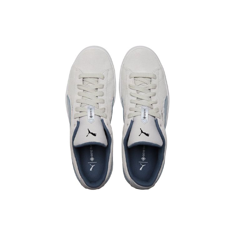 PUMA Suede Classic Unisex Sneakers White Light Blue 382790-01