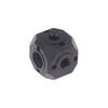 Universal Tripod Screw Hole Adapter Magic Cubic Mount For Magic Arm Flash Vlog Video Fill Light Microphone Extension Mount Head