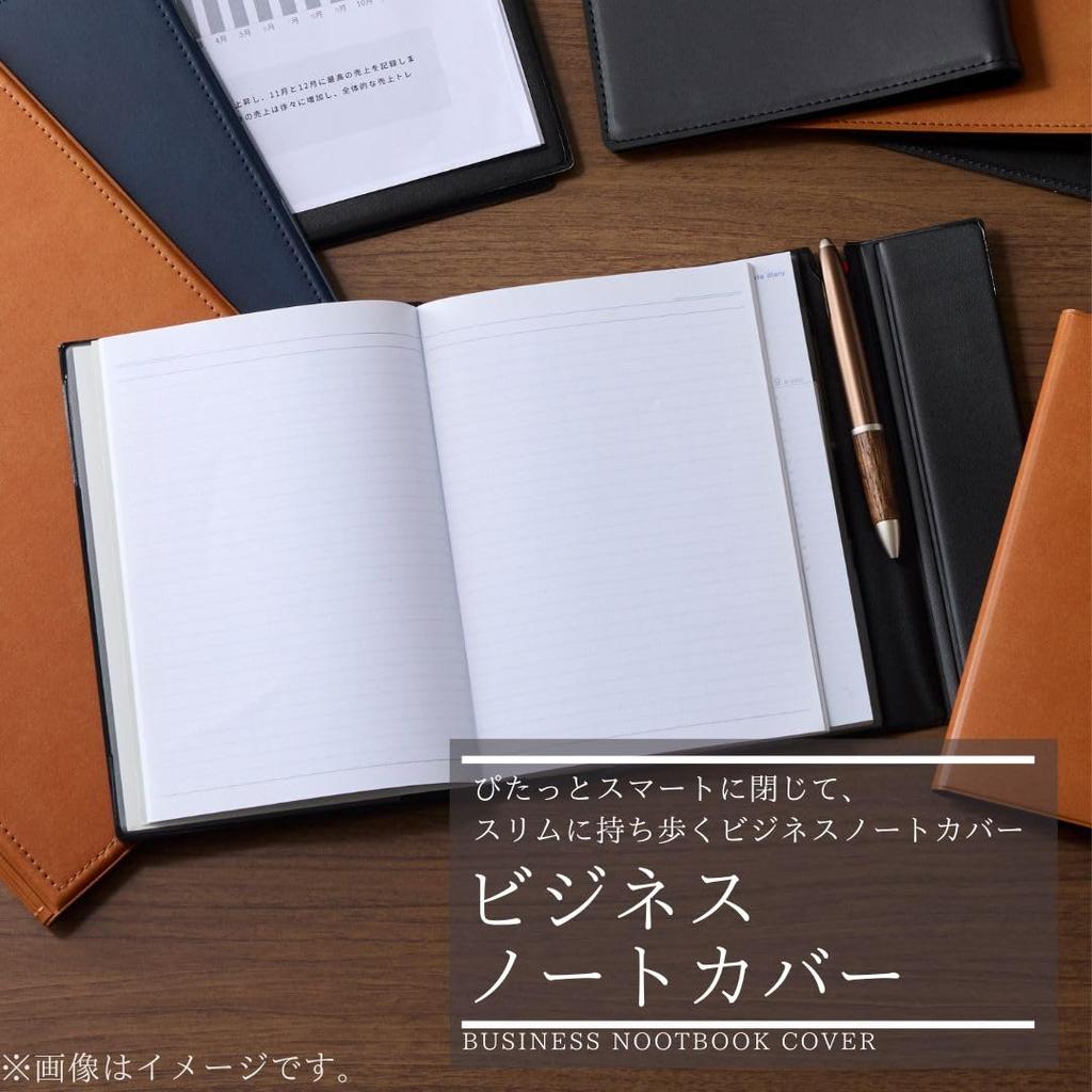 Raymay Business Notebook CN1399K Cover, B5, Navy,