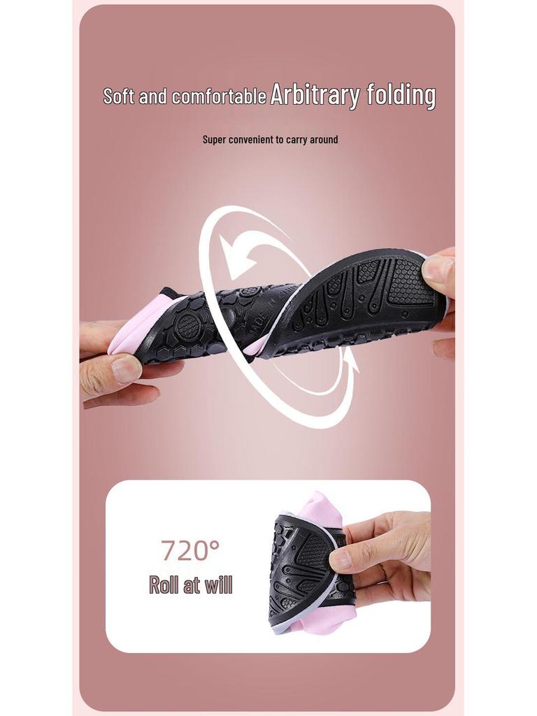 Leises Indoor-Laufband & Yoga-Schuh-Set: Sportschuhe mit weicher Sohle für Herren, Damen und Mädchen mit Trainings-Springseil
