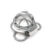 Waistband Chastity Lock - Stainless Steel Hollow Penis Cage
