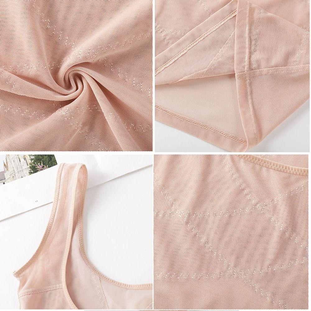 Seamless Body Shaping Underwear Abdomen Postpartum Vest Elastic Women's Corset Top  Gym
