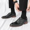 Fashion Business Dress Men Shoes 2024 New Classic Leather Men's Formal Shoes Comfortable Slip On Dress Shoes Men Oxfords Size 46