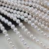 7.5-8mm Near Round Natural Freshwater Pearl Beads with Minor Imperfections for DIY Jewelry